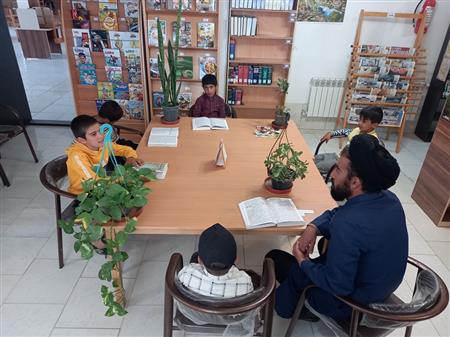 کارگاه حفظ قرآن کریم کتابخانه عمومی حاج کرمعلی مهدیان مارانی